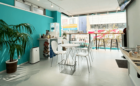 おしゃれなカフェ